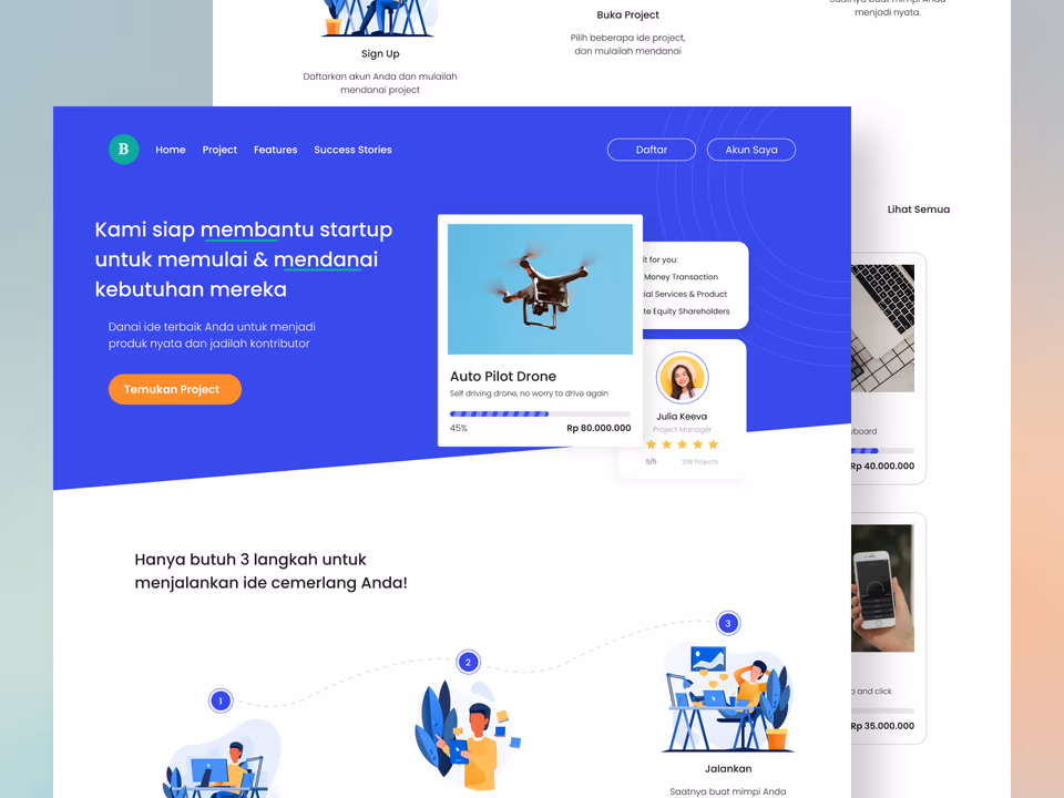 CrowdFun - Crowdfunding Platform - CrowdFun is a crowdfunding platform that allows users to fund their projects with a seamless experience.